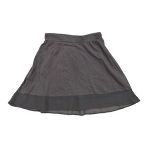 Xhiliration Grey Mini Skirt - Size Small